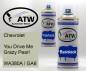 Preview: Chevrolet, You Drive Me Grazy Pearl, WA380A / GA6: 400ml Sprühdose + 400ml Klarlack - Set, von ATW Autoteile West.